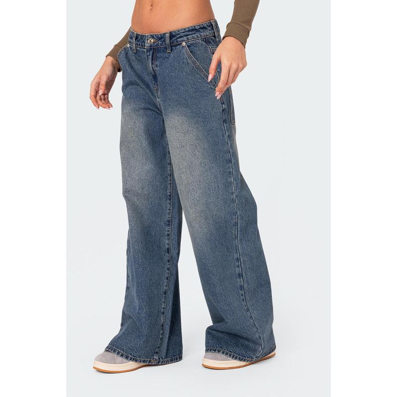 Super Baggy Wide Leg Jeans
