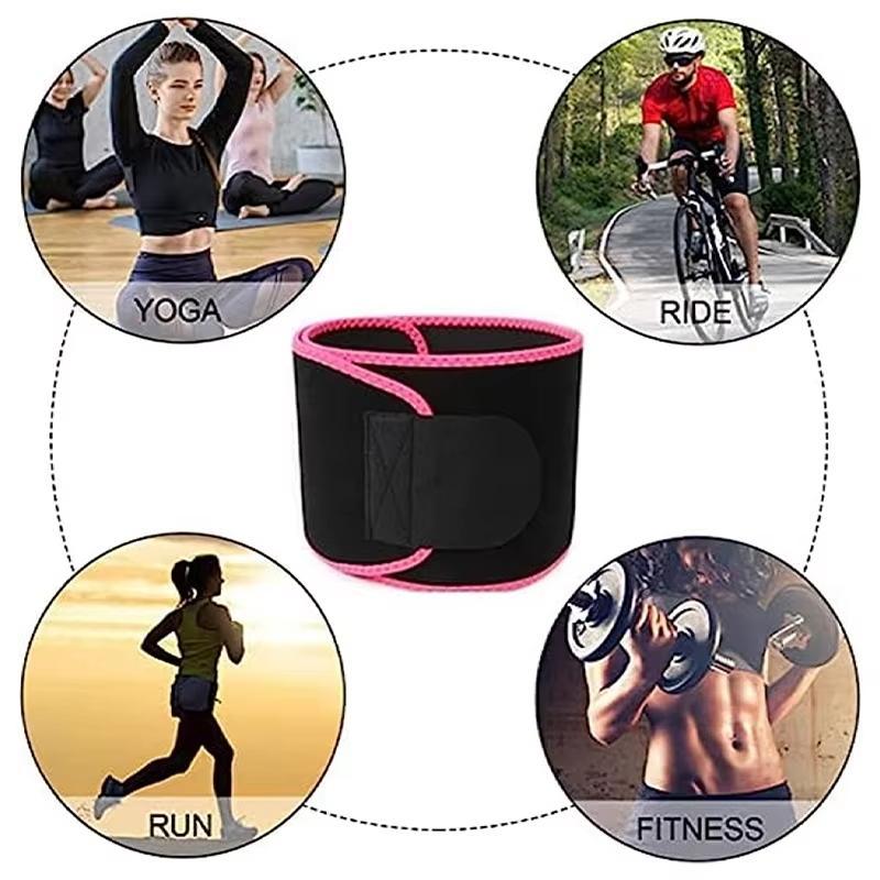 Sports Waist Trainer for Women, 1 Count Adjustable Velcro Waist Trimmers, Fitness Accessories for Home Gym Workout