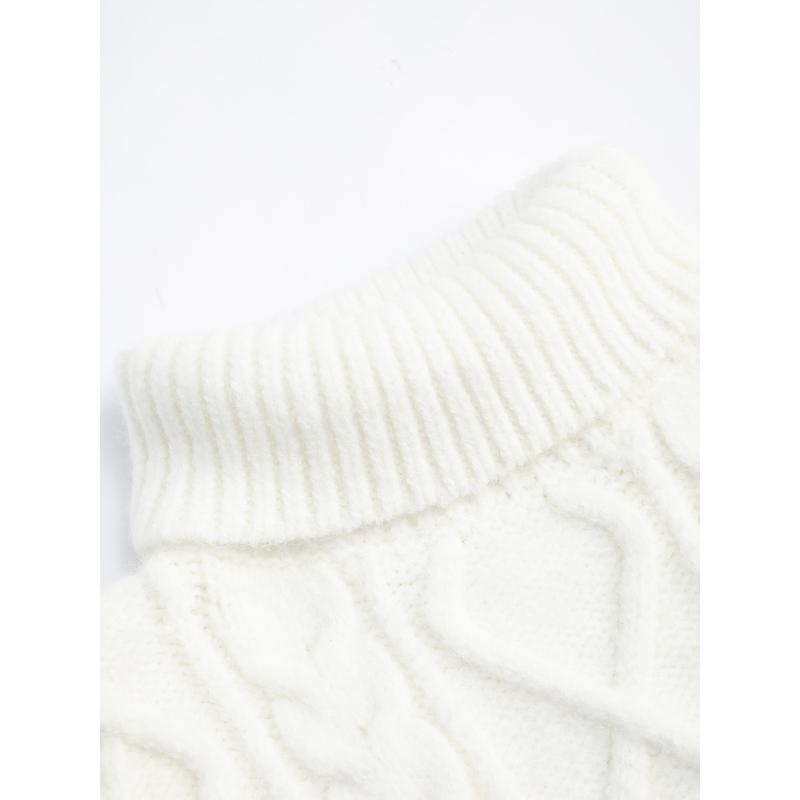 Cider [2 colors, size 2-26] Solid Cable Knit Vest