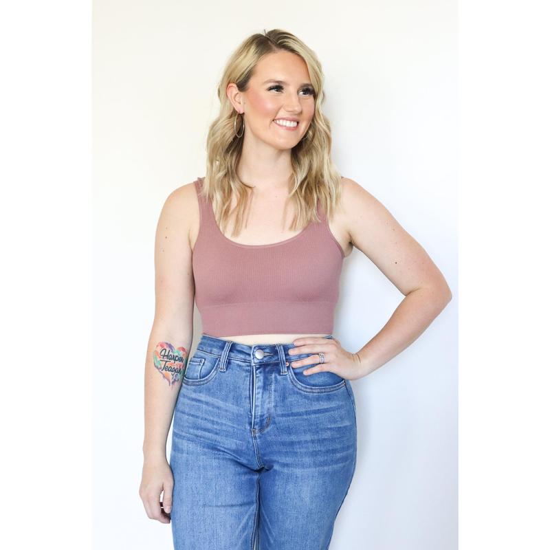 The Essential Crop | Squareneck Bralette