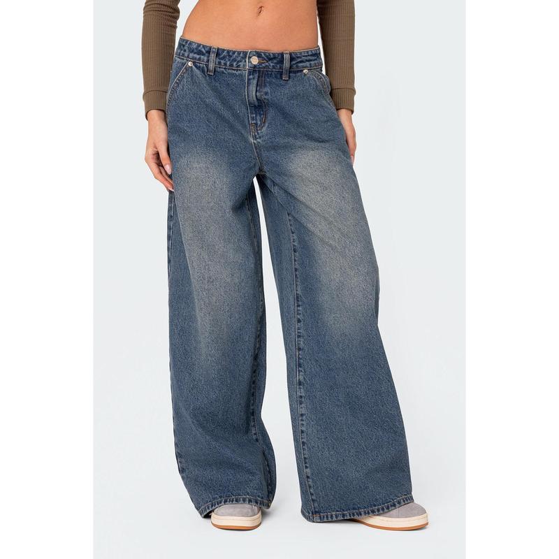 Super Baggy Wide Leg Jeans