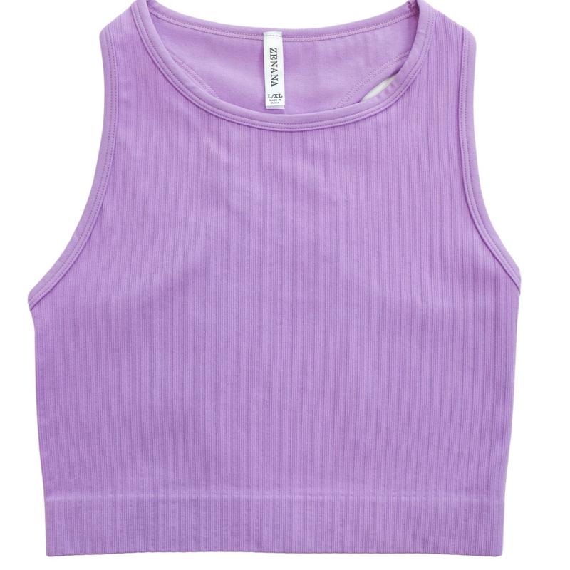 Brynn Racerback Crew Neck Bralette