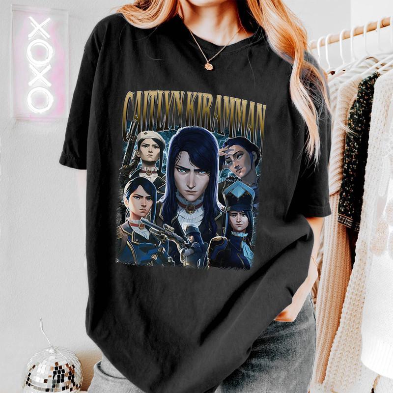 Arcane Movie Caitlyn Kiramman Shirt Gift For Fan Lovers Vintage Shirt Style Bootleg Rap