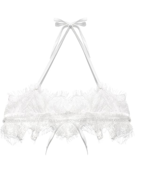 Women's 3pcs Underwear Outfits, Sexy Comfort Contrast Lace Sheer Belted Long Sleeve Robe & Knicker & Halter Lingerie Pajama Nightgown, Lady Underwear for Home Wear, Womenswear