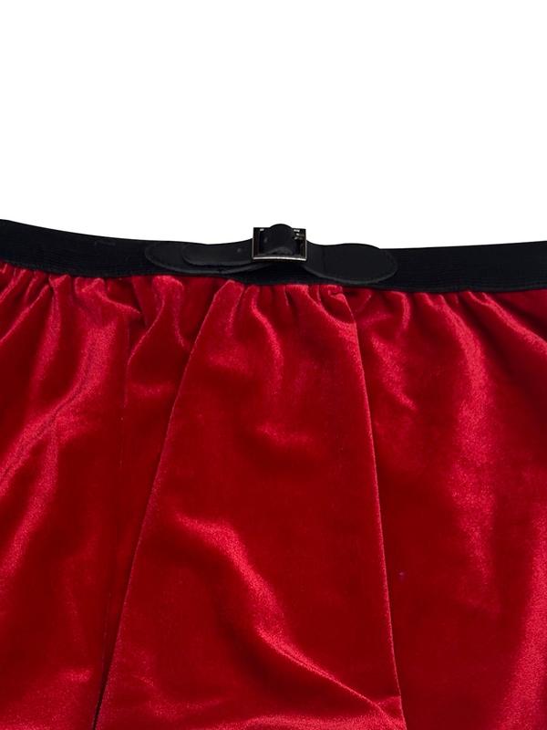 Women's Christmas Themed Outfit, Sexy Bow Decor Maid Costume Set, Festive Role Play Costume Set for Party Holiday Vacation, Ladies Underwear & Sleepwear