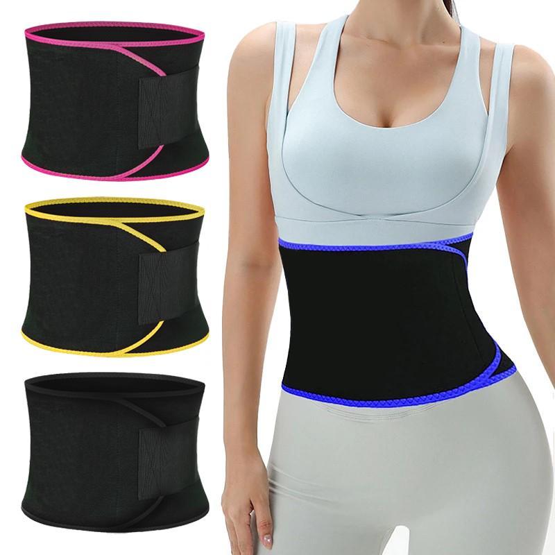 Sports Waist Trainer for Women, 1 Count Adjustable Velcro Waist Trimmers, Fitness Accessories for Home Gym Workout