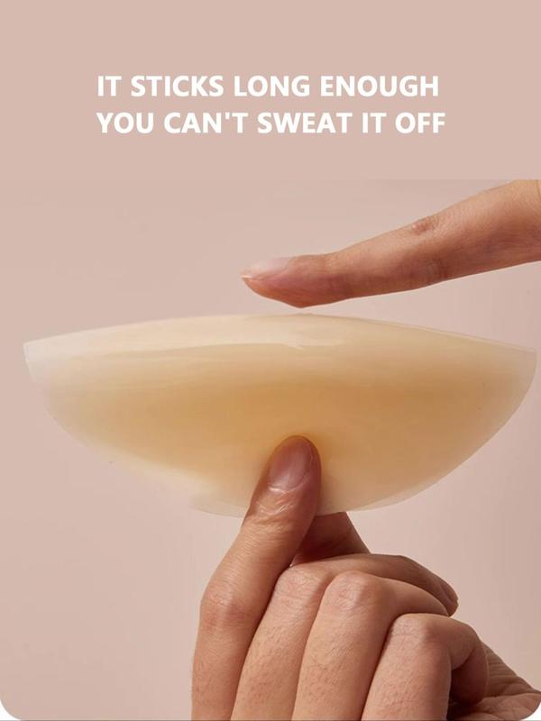 Invisible Silicone Nipple Cover, Comfy Breathable Breast Sticker, Summer Wear 2024, Women's Lingerie Accessories for Daily Wear