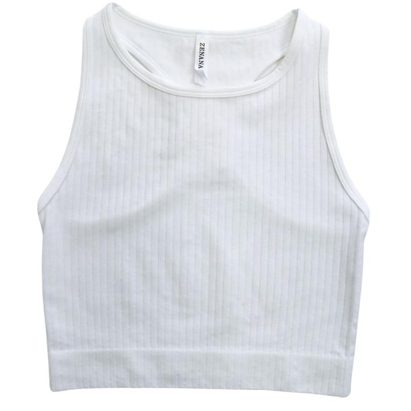 Brynn Racerback Crew Neck Bralette