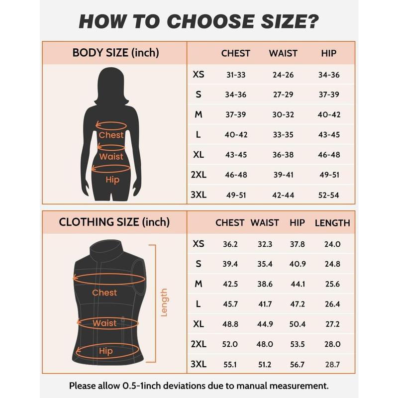 Women's Lightweight Heated Vest Smart Heating Vest-out, Heated Jackets Women, Battery Not Iluded