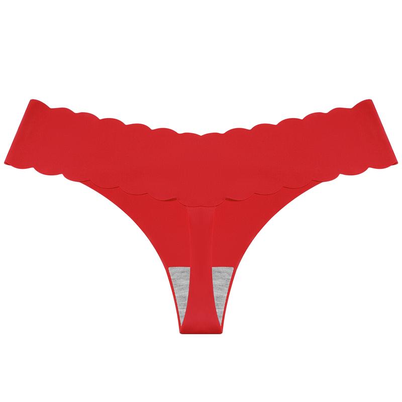 ETAOLINE Seamless Thongs for Women No Show Panties Invisible Underwear Multiple Pack Comfortable Soft highcut underwear Womenswear Elegant Sexy Lingerie Minimalist