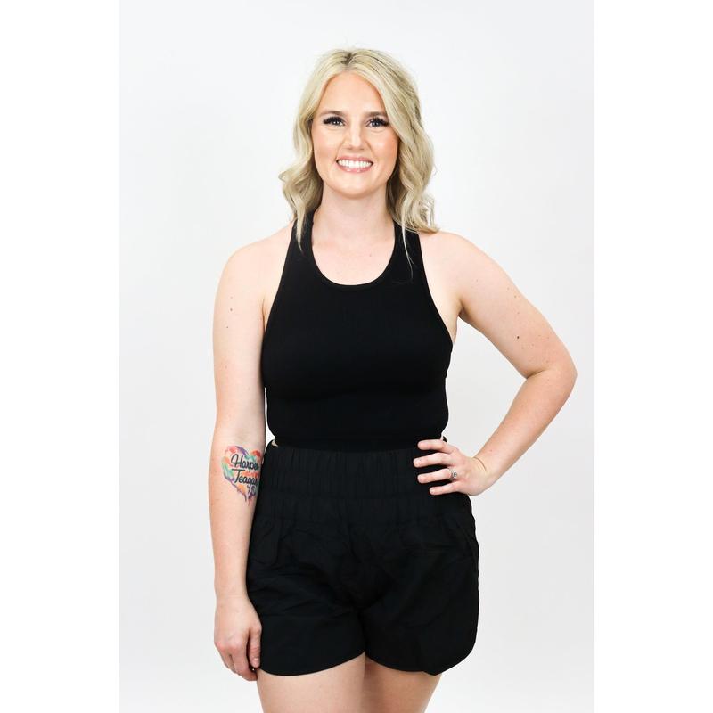 Brynn Racerback Crew Neck Bralette
