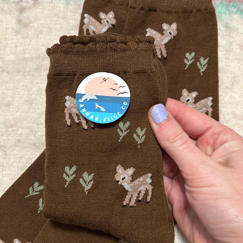 Deer Patterned Socks