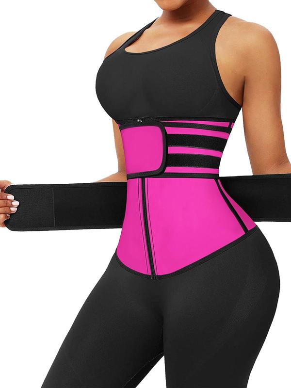 Women's Comfy Waist Trainer, Mean Girls Basic Waist Trainer Workout Trimmer Belt Sauna Sweat Shapewear for Lady, Comfort Womenswear