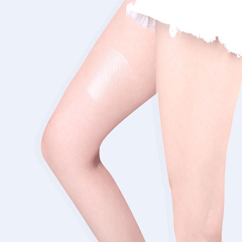 6pcs Transparent Inner Thigh Anti-wear Patch Tape, Disposable Invisible Leg Bandage, Anti-friction Pad