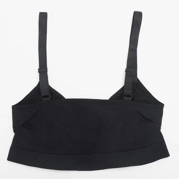 3 in 1 Wireless Women's Bra - No Wire Bralette for Everyday Comfort - Black, Brown and Pink - Womenswear