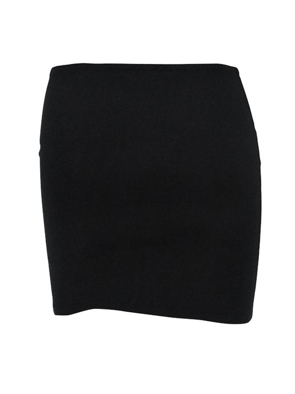 Women's Contrast Lace Bow Decor Skirt, Solid Color Mini Skirt for Party Club Dating, Ladies Summer Clothes