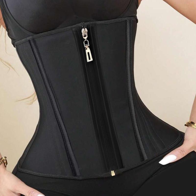 Women's Adjustable Zipper Girdle, 1 Count High Elasticity Tummy Tuck Shaping Belt, All Season Women's Belly Controller, Fitness Equipment, Christmas Gift