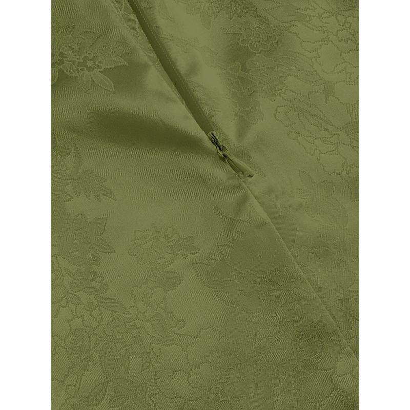 Cider [4 colors, size 2-26] Satin Floral Print Tie Back Short Dress