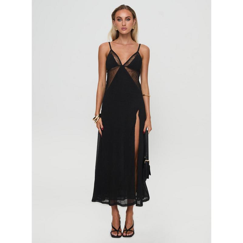 Shull Maxi Dress Black