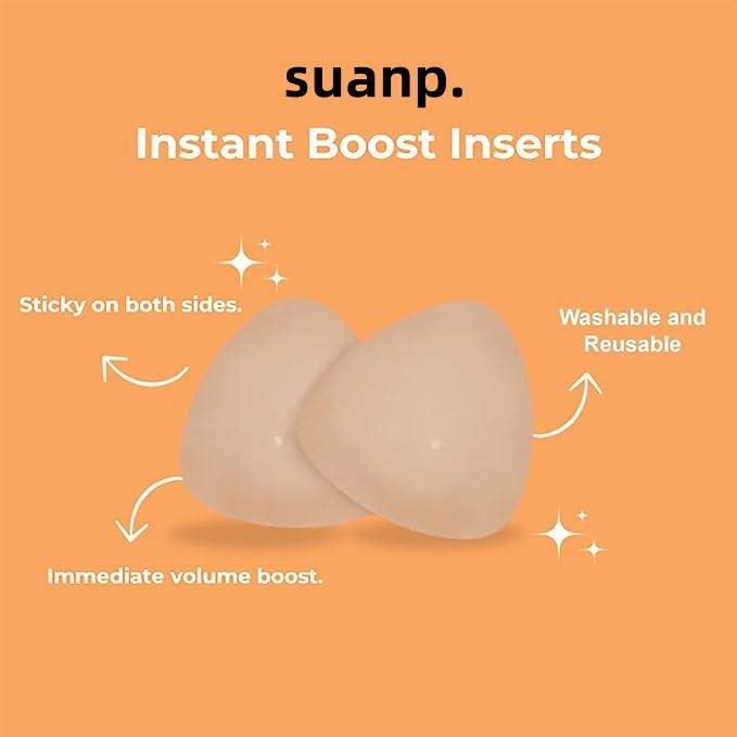SNOWY Sticky Inserts -Instant Boost Double Sided Adhesive Bra Cup, Outfit Enhancer, Push Up Ultra Boost Inserts Women swear Accessories Underwear Lady Womenswear Clothing Fitted Comfort Basic Minimalist stiky sticky pasties nue boo christmas 2024 ornament