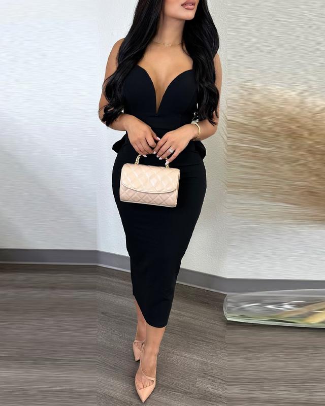 ChicMe Women‘s Elegant Mesh See Through Long Sleeve Jumpsuits Contrast Lace Sequin Patch Casual Overalls Fit Light