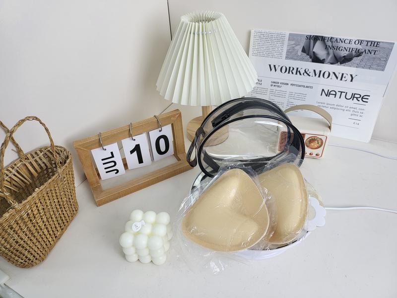 2024 Newest Double-Sided Sticky Bra InsertsAdhesive Bra Pads Push up Breast EnhancersPads Reusable Padded Ultra Lift Inserts Womenswear Accessories reusable covers Mini Rice Comfort Bridal
