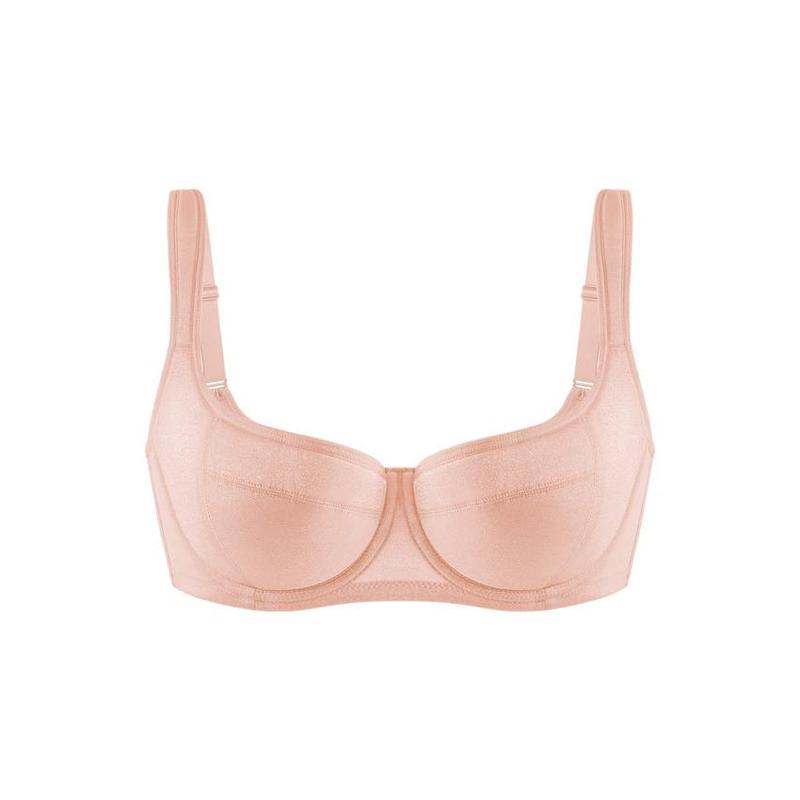 HSIA Starry Night Lightly Padded Lightly Lined Demi Plus Size Balconette Bra
