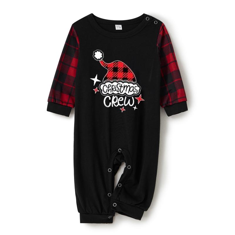 Calsunbaby Christmas Pajamas Family Matching Pjs Set Holiday Pajamas Set Sleepwear Nightwear for Womens Mens Kids Baby