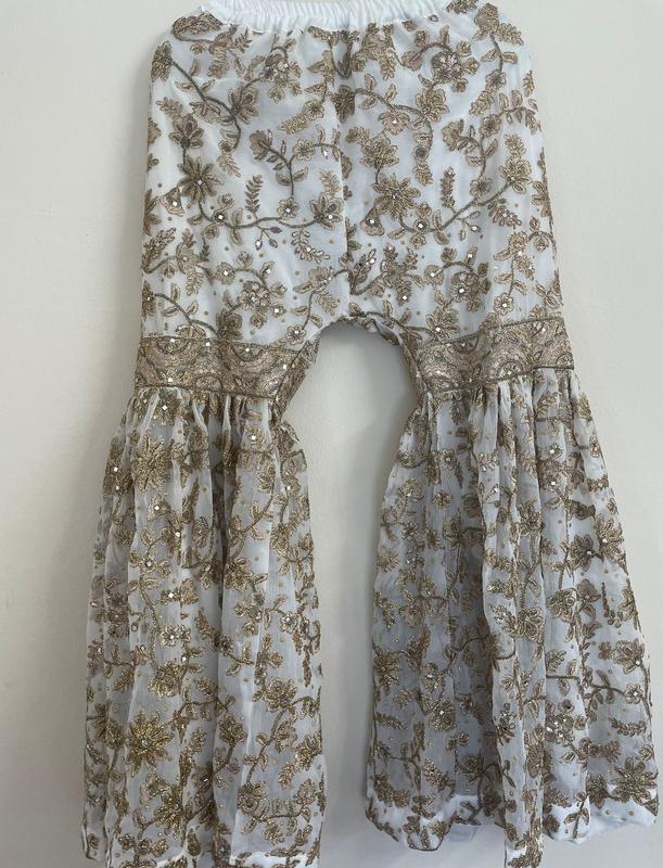 Beautiful 3 Piece Party Wear Sharara for Women