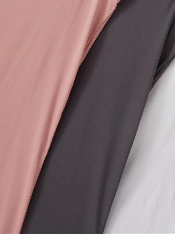 Women's Solid U Neck Tank Nightdress, Casual Soft Comfortable Sleeveless Nightgown for Daily Wear, Ladies Sleepwear for All Seasons