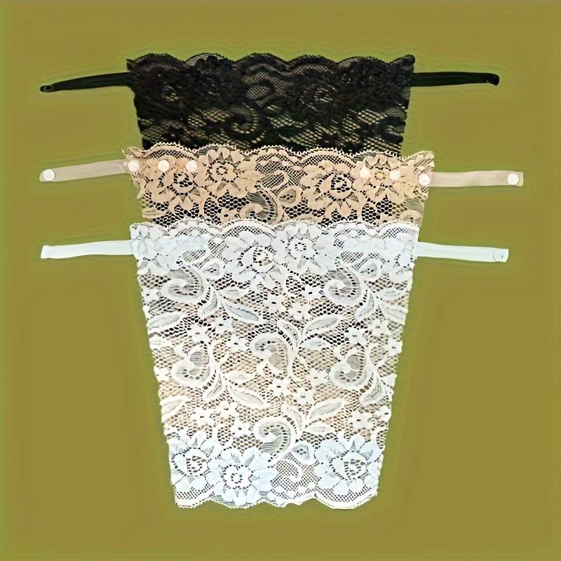 3pcs Elegant Floral Bra Pads – Soft & Breathable Lace Inserts for Lingerie, Anti-Glare & Comfortable, Enhance Shape & Lift, Fashionable & Discreet, Ideal for Women’s Bras & Underwear