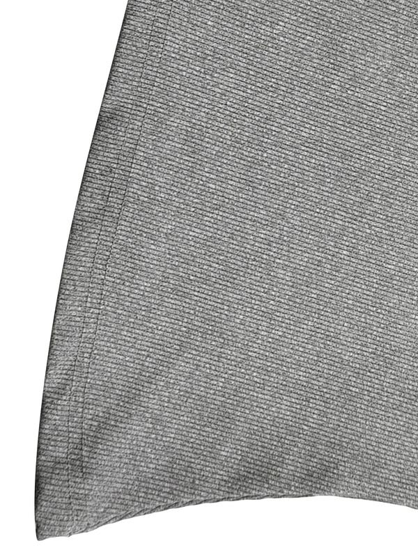 Fall Women's Solid Button Front Ribbed Shirts, Casual Long Sleeve Round Neck T-shirt for Fall, Women's Top for Daily Wear, Fall Vintage 90s Tees, Downtown Girl Clothes