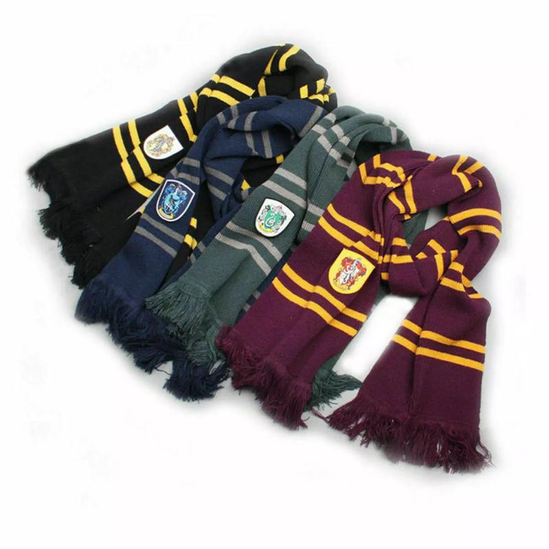 Harry Potter Hogwarts COS Costume for Adults and Children with Robe, Cloak, Scarf - Halloween Accessories - Womenswear halloween cosplay