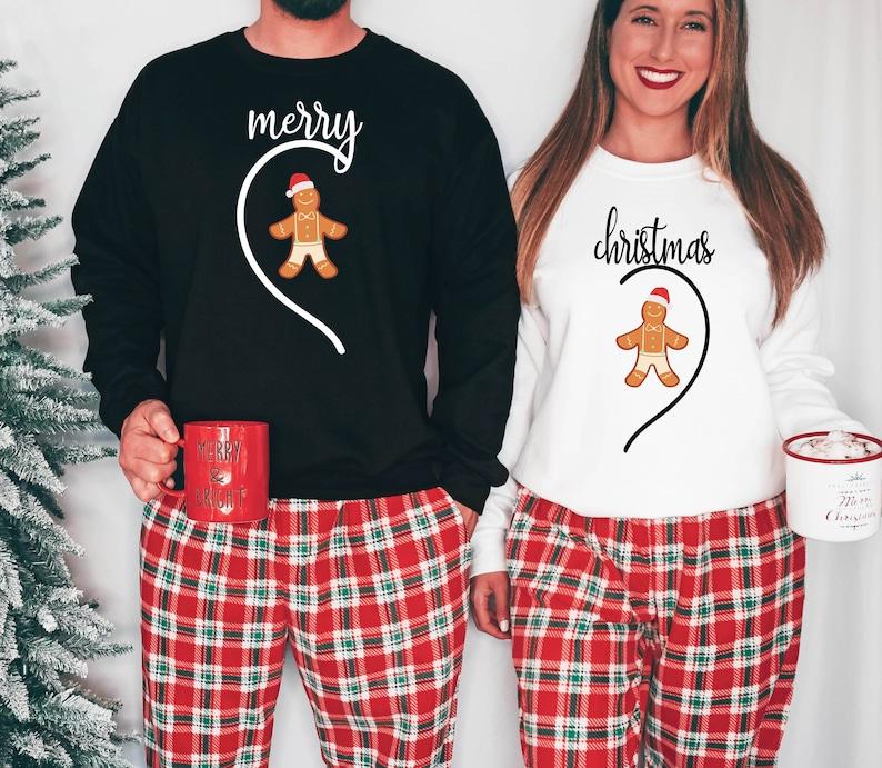 Christmas Couple Merry Christmas Sweatshirt, Christmas Couple Matching, Funny Christmas Couples Sweater, Holiday Couples Sweater