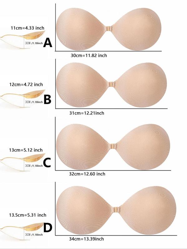 Women's Push Up Silicone Nipple Cover, Invisible Self-adhesive Breast Lift Nipple Cover, Women's Lingerie Accessories for Wedding Party
