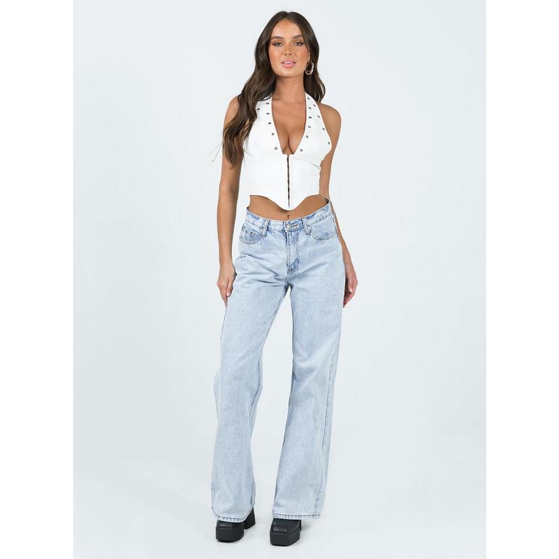 Palladia PU Jordy Corset White