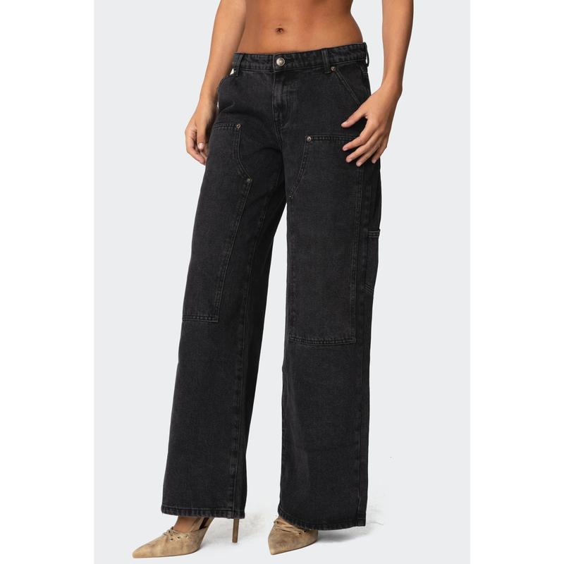 Ayla Low Rise Carpenter Jeans