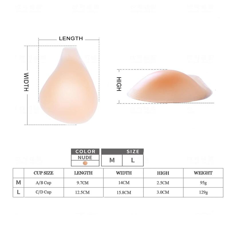 Sticky Bra Inserts Adhesive Bra Push up Breast Enhancers Pads Reusable Ultra Lift Seamless Silicone Cover Backless Strapless breast enhancerspads