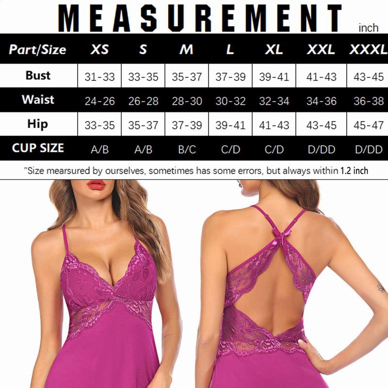 Avidlove Women Lingerie  Lace Chemise Sleepwear Nightgown Bodysuit Lingerie  nightgown  black friday