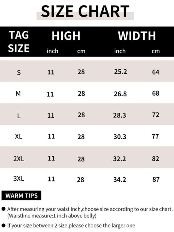 Women's Solid 3-sectional Hook & Eye Waist Trainer, High Stretch Tummy Control Corset for Daily Wear, Women Sexy Shapewear Clothes, Fall Wear 2024, 90s Clothes, Girdle