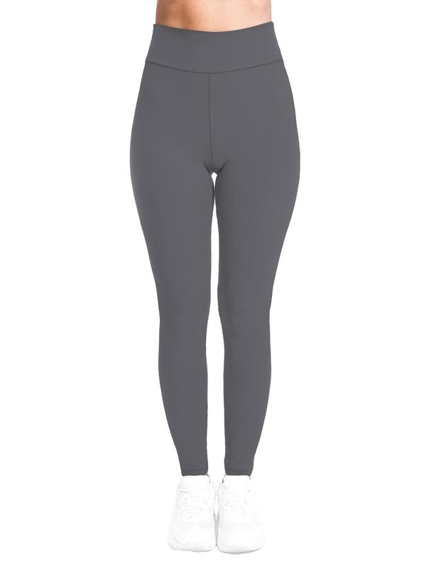 Women's Solid High Waist Leggings, Casual Comfy Skinny Pants for Daily Wear, Ladies Bottoms for All Seasons
