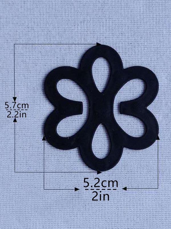 4pcs Anti-slip Flower Shaped Bra Strap Clip, Invisible Bra Strap Buckle, Women's Lingerie Underwear Accessories