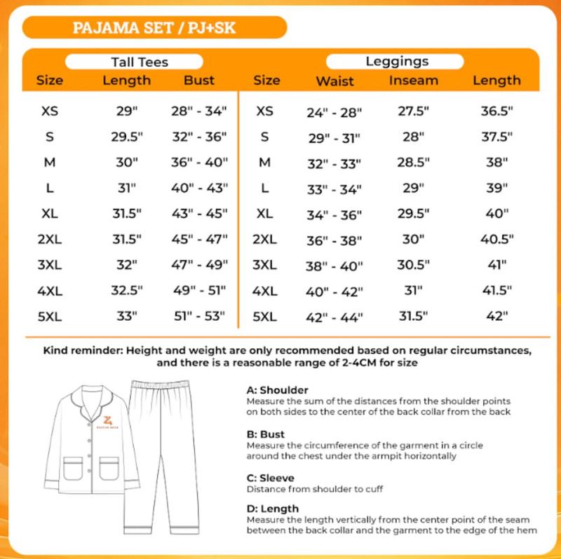 Western Pajama Set for Women Loungewear Nightwear Womenswear Long Sleeve