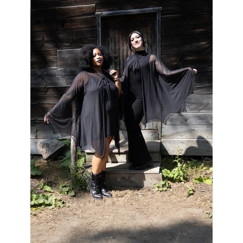 Nocturnal Mesh Cape FOXBLOOD
