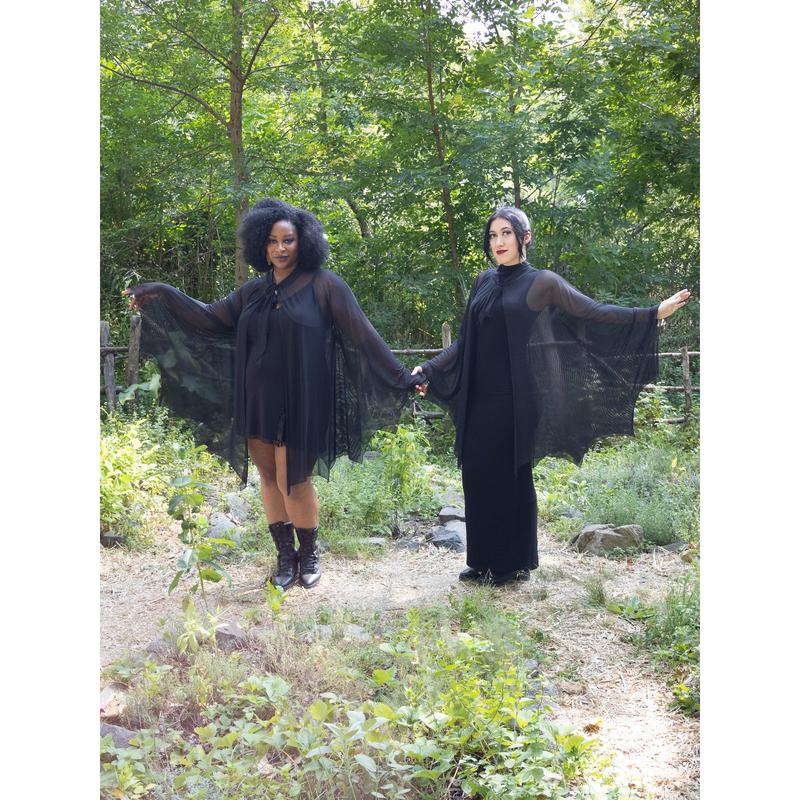 Nocturnal Mesh Cape FOXBLOOD