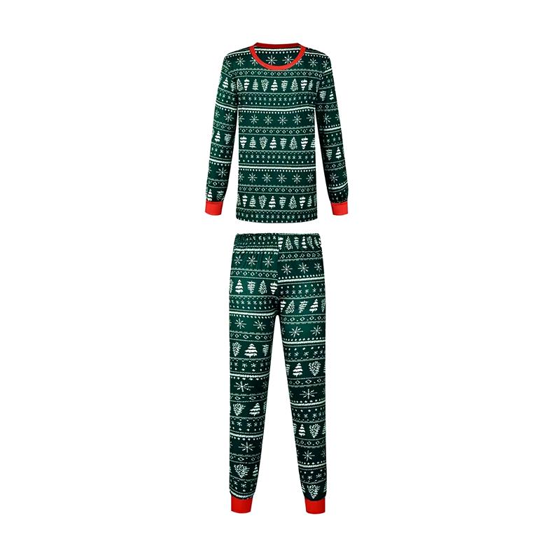2023 Christmas Family Matching Pajamas Mother Daughter Father Son Family Look Outfit Baby Girl Rompers Sleepwear Pyjamas afairytale