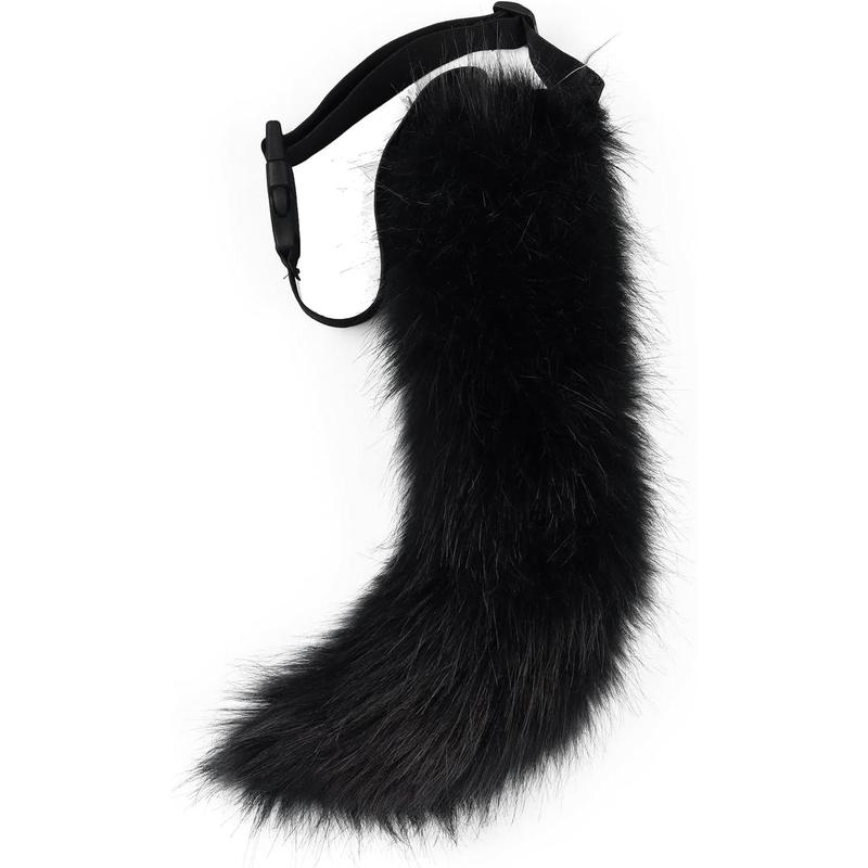 Faux Fur Fox Costume Cat Tail Cosplay Halloween Christmas Party Costume One Size
