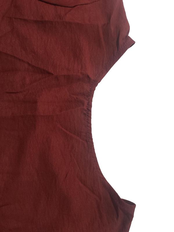  Plain Ruffle High Low Hem Blouse, Summer Outfits, Casual Round Neck Half Sleeve Top for Summer, Summer Tops, Women's Clothes for Daily Wear, Peplum Top
