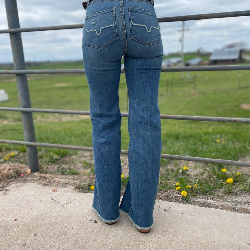Kimes Olivia women’s jeans Denim Wide Leg jeans