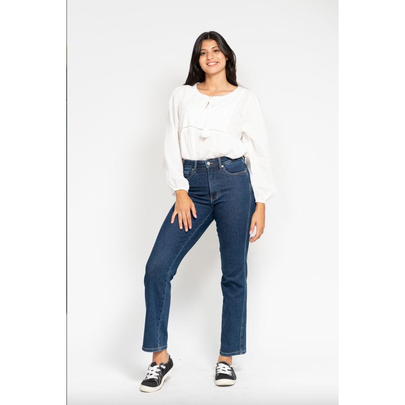 Judy Blue Tummy Control Classic Straight Leg Jeans